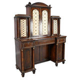 Bullock Library Cabinet in Figured Elm