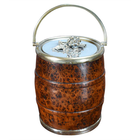 Burl Biscuit Barrel