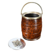 Burl Biscuit Barrel