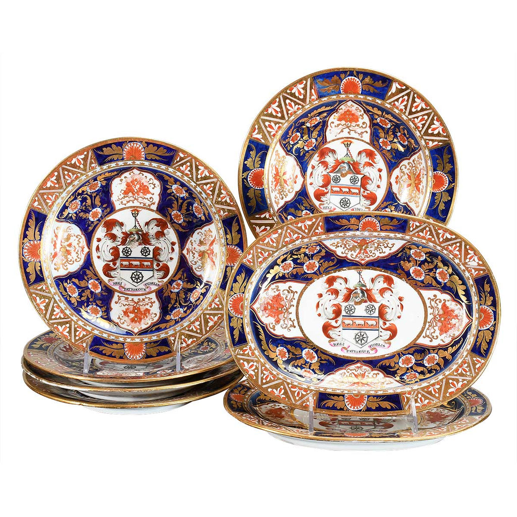 Chamberlain's Worcester Armorial Plates