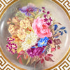 Two Fine Quality Coalport Plates with Botanical Decoration