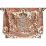 A Large Cast Iron Coat of Arms