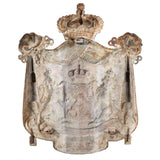 A Large Cast Iron Coat of Arms