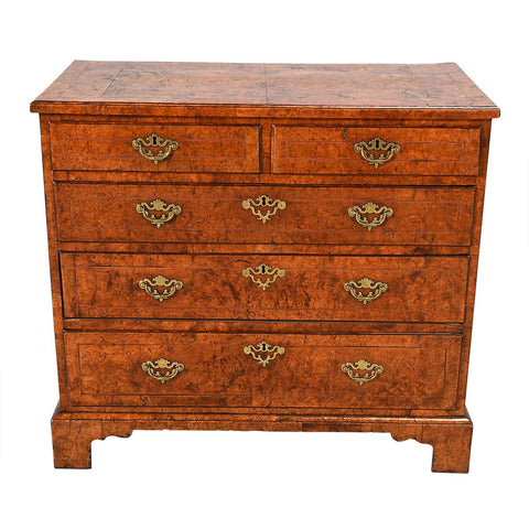 Burr Elm Chest of Drawers