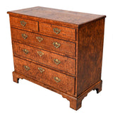 Burr Elm Chest of Drawers