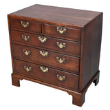 Small Mahogany Caddy-Top Chest