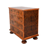 Oyster Veneered Chest with Four Long Drawers