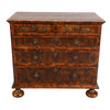 Oyster Veneered Chest with Circular Inlay
