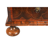 Oyster Veneered Chest with Circular Inlay