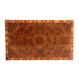 Oyster Veneered Chest with Circular Inlay