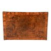 Small Figured Walnut Chest with Brushing Slide