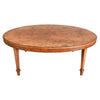 Oval Coffee Table Made from a 19th Century Table Top