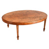 Oval Coffee Table Made from a 19th Century Table Top