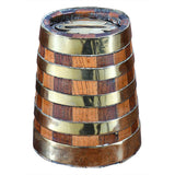 Unusual Barrel-Form Coin Bank