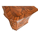 Shaped German Commode in Walnut