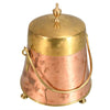 Copper and Brass Ash Bin