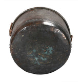 Large Copper and Brass Cauldron