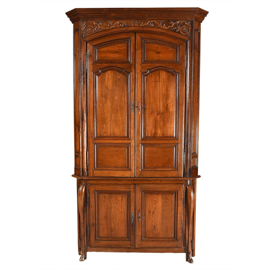 Large French Corner Cabinet
