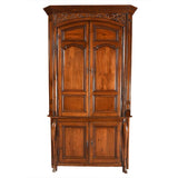 Large French Corner Cabinet