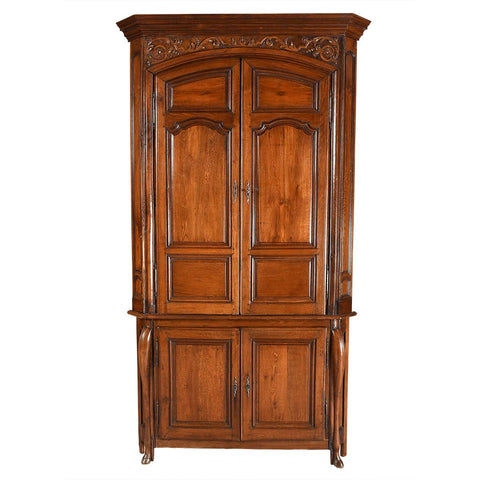 Large French Corner Cabinet