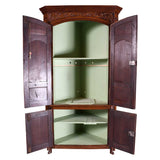 Large French Corner Cabinet
