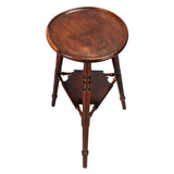 A George III Period Yew Wood Cricket Table