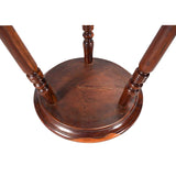 A George III Period Yew Wood Cricket Table