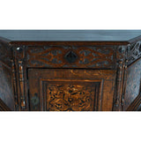 An Unusual Charles II Period Oak Cupboard