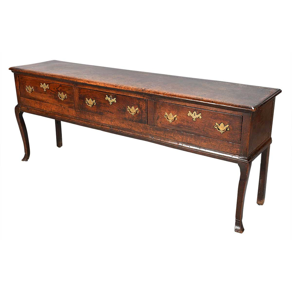 Cabriole Leg Dresser with Quarter-Sawn Top