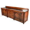 A Large George II Period Breakfronted Dresser
