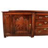 A Large George II Period Breakfronted Dresser