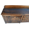 A Large George II Period Breakfronted Dresser