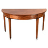 George III Period Demilune-End Dining Table