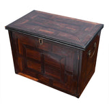 Rosewood and Stumpwork Table Cabinet