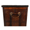 Rosewood and Stumpwork Table Cabinet