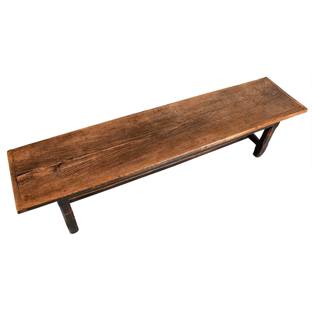 An 18th Century Oak Farmhouse Table on Chamfered Legs