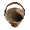 Painted Leather Fire Bucket