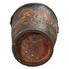 Painted Leather Fire Bucket