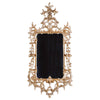 A Fine George II Period Giltwood Mirror Carved with C-scrolls and Icicles