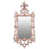 A Fine George II Period Giltwood Mirror Carved with C-scrolls and Icicles