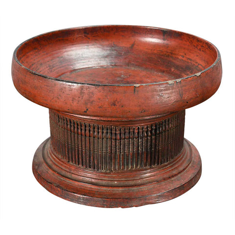 Lacquer Pedestal Offering Stand