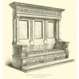 Rare and Impressive Walnut Lettuccio