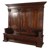 Rare and Impressive Walnut Lettuccio