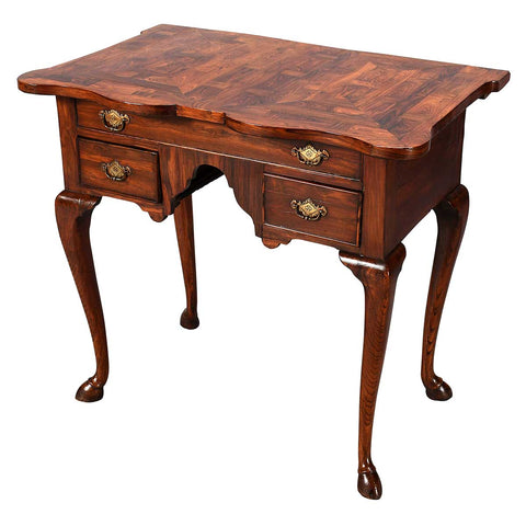 A George II Period Kingwood Veneered Lowboy