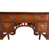 Oak Lowboy with Arched Pierced Apron