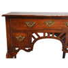 Oak Lowboy with Arched Pierced Apron