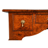 Yew Wood Lowboy on Cabriole Legs