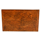 Yew Wood Lowboy on Cabriole Legs