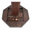 Oak Octagonal Candlestand