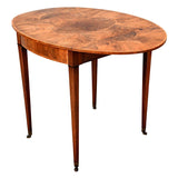 A Sheraton Period Oval Pembroke Table